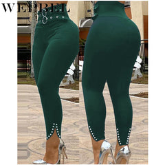 Women High Waist Skinny Stretchy