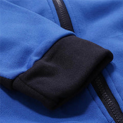 Men 2 Pieces Sets Winter Jacket Casual Zipper