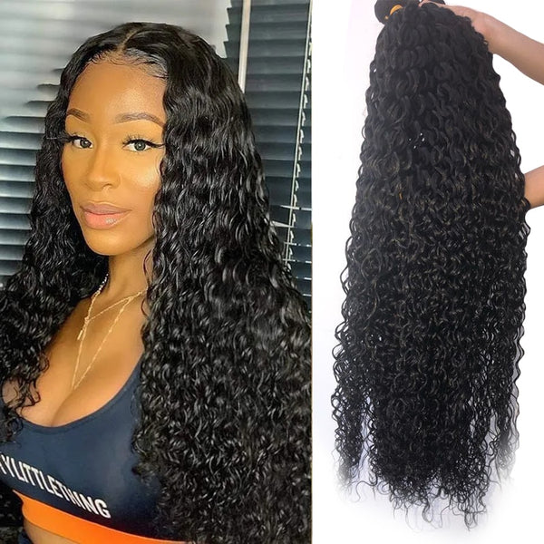 Wave Bundles Brazilian Human Hair Extensions