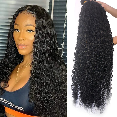 Wave Bundles Brazilian Human Hair Extensions