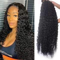 Wave Bundles Brazilian Human Hair Extensions