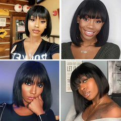 Human Hair Wigs For Women Full Machine