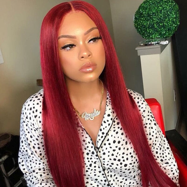 13x4 Lace Front Human Hair Wigs SOKU Brazilian