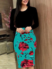 4XL 5XL Plus Size Women Dress
