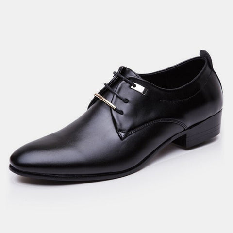 Italian Black Formal Shoes Men