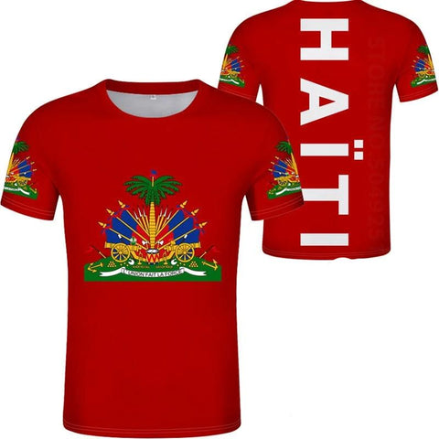 HAITI T Shirt Clothes Print Tshirts