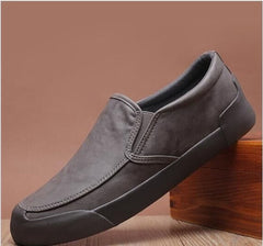 NewFashion Leather Men Shoes Casual Flat Men