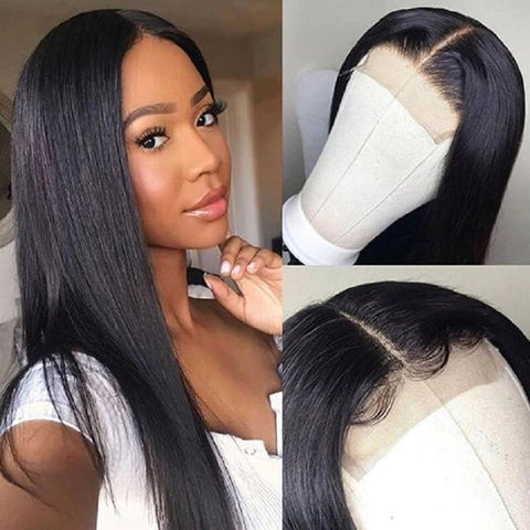 Lace Closure Human Hair Wigs For Women