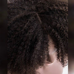 250 Density Afro Kinky Curly Lace Front Human Hair