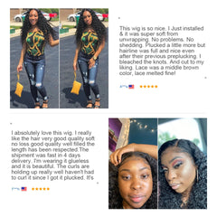Deep Wave Wigs For Black Women Natural Hairline