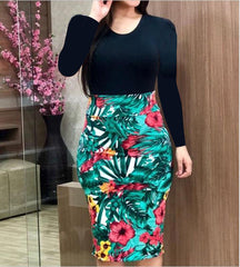 4XL 5XL Plus Size Women Dress