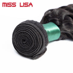 Human Hair Bundles Deep Wave Hair Bundles