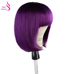 Human Hair Wigs 1B/Blond For Women