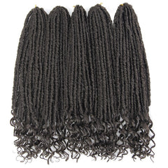 Goddess Hair Locs Crochet Braids 18inch Soft Dreads