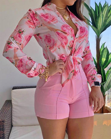 Women Casual Spring Shirts Female