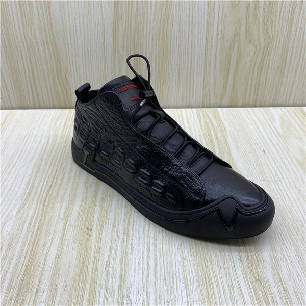 High Top Casual Shoes Men