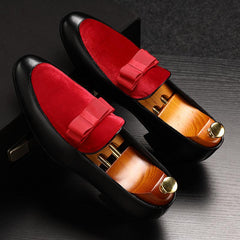 New Men Dress Shoes Shadow Patent