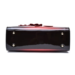 New fashion trend top handle bag patent leather women's
