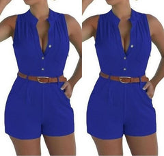 Sexy Women Shorts Jumpsuit