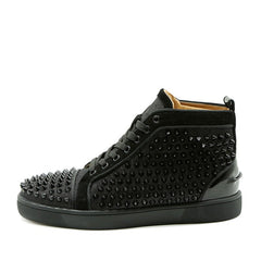 Customized Men Sneakers Shoes High Top Rivet