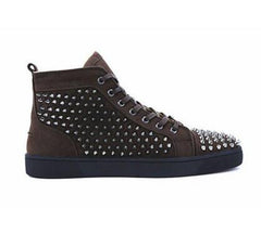 Men Spike Stud leather casual shoes
