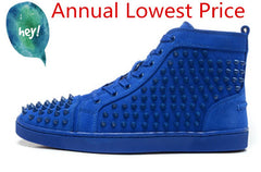 Men Spike Stud leather casual shoes