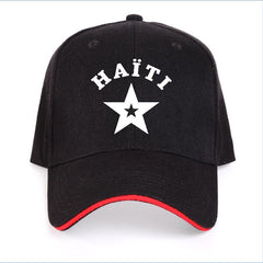 Haiti Male Diy Free Custom Name Hti Unisex Hat Nation
