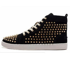 Men Spike Stud leather casual shoes