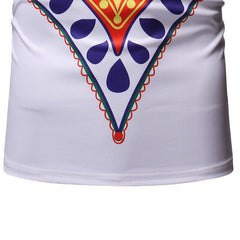 Mens White V Neck Short Sleeve T Shirt Men African