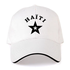 Haiti Male Diy Free Custom Name Hti Unisex Hat Nation