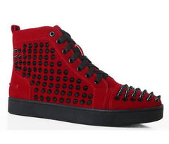 Men Spike Stud leather casual shoes