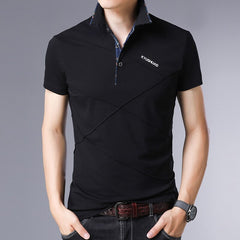 Brand Fashion Polo Shirts Short Sleeve Men