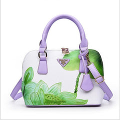 Printed Luxury leather  shell package