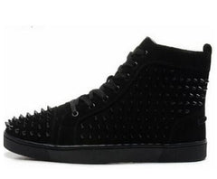 Men Spike Stud leather casual shoes