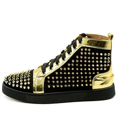 Men Spike Stud leather casual shoes