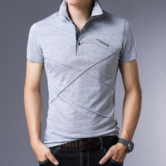 Brand Fashion Polo Shirts Short Sleeve Men