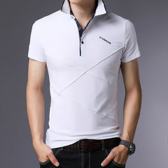 Brand Fashion Polo Shirts Short Sleeve Men