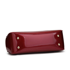 2021 High quality patent leather handbag