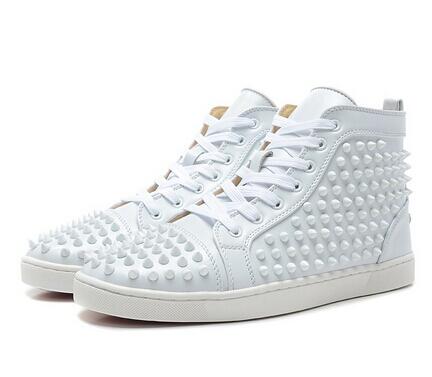 Men Spike Stud leather casual shoes
