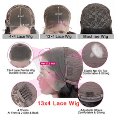 Human Hair Wigs Lace Frontal Wig