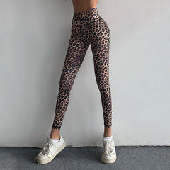 Leopard Women Leggings Sexy Print High Waist