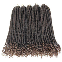 Goddess Hair Locs Crochet Braids 18inch Soft Dreads