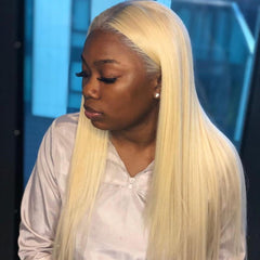 613 Frontal Wig Brazilian Straight Lace Front