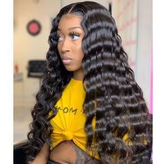 Brazilian Hair Deep Wave Bundles Deals100% Natural