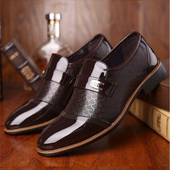 Men's shoes Leather Embossing Classic