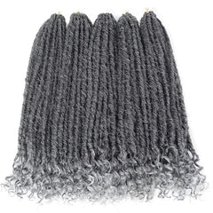 Goddess Hair Locs Crochet Braids 18inch Soft Dreads