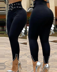 Women High Waist Skinny Stretchy