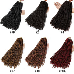 Crochet Braid Hair multi twist Synthetic Braiding