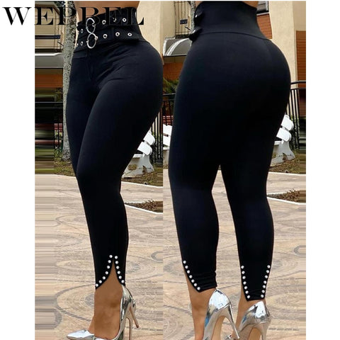 Women High Waist Skinny Stretchy