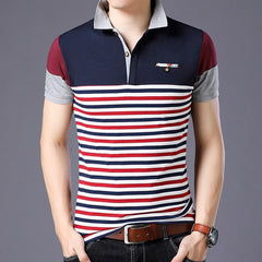 Brand Fashion Polo Shirts Short Sleeve Men